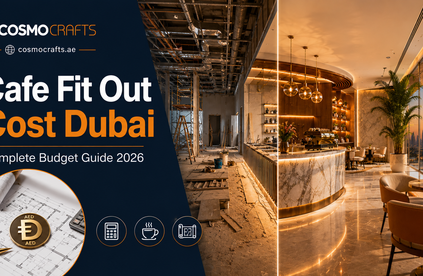 Cafe Fit Out Cost In Dubai — The Complete 2026 Budget Planning Guide