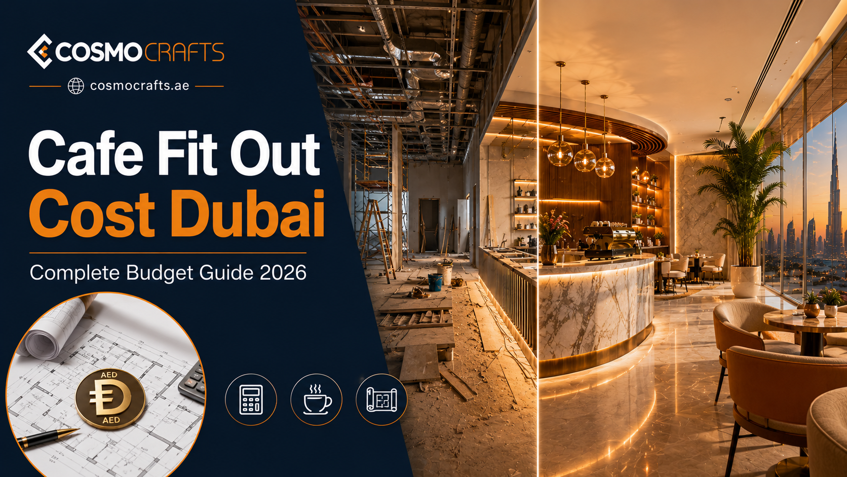 Cafe Fit Out Cost In Dubai — The Complete 2026 Budget Planning Guide