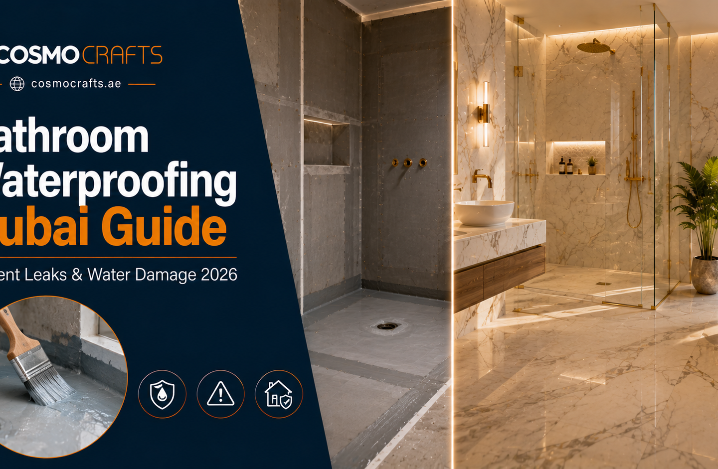 Bathroom Waterproofing Dubai