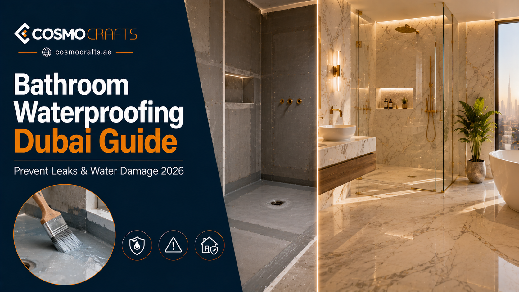 Bathroom Waterproofing Dubai