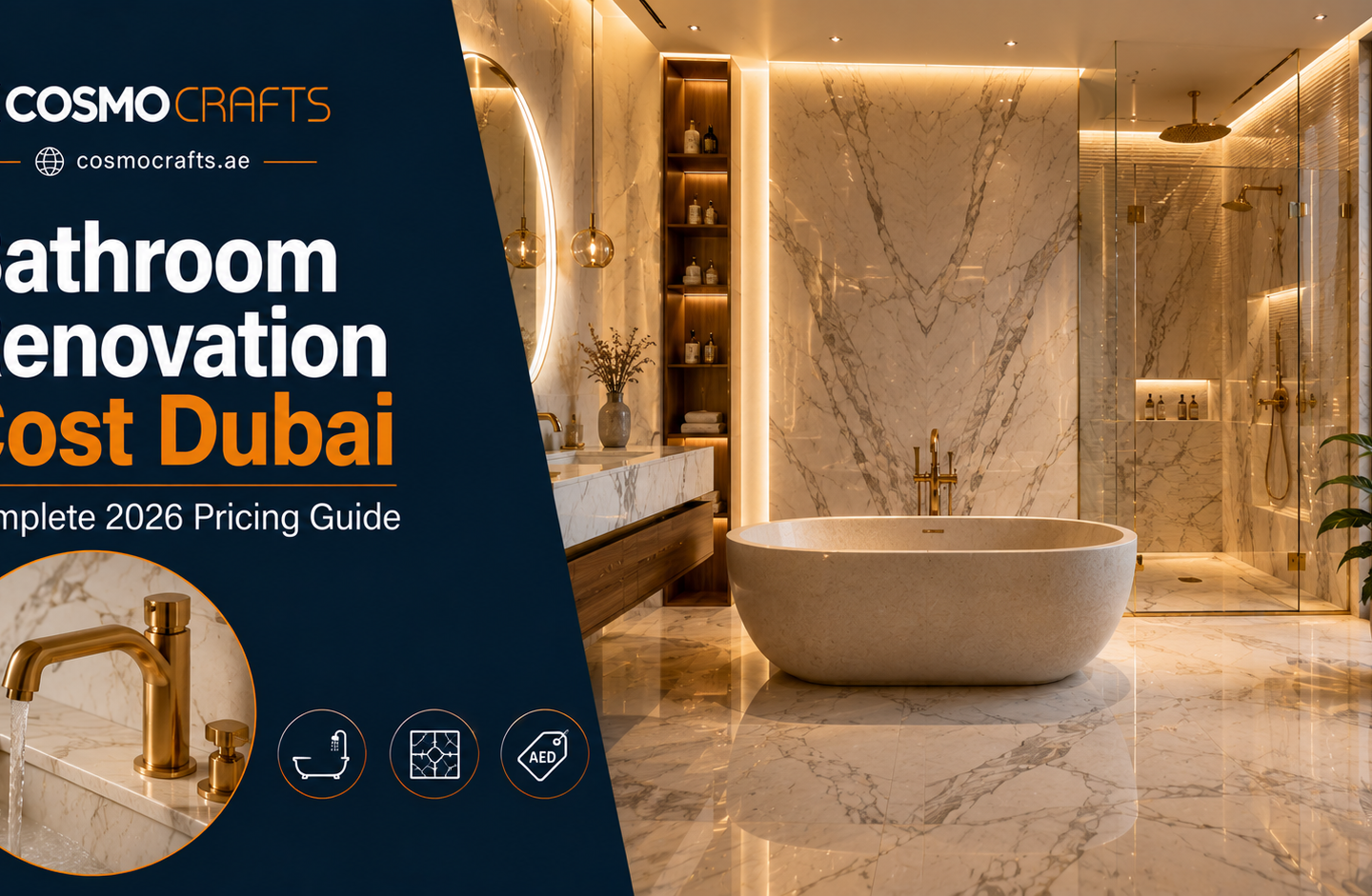 Bathroom Renovation Cost Guide - Dubai