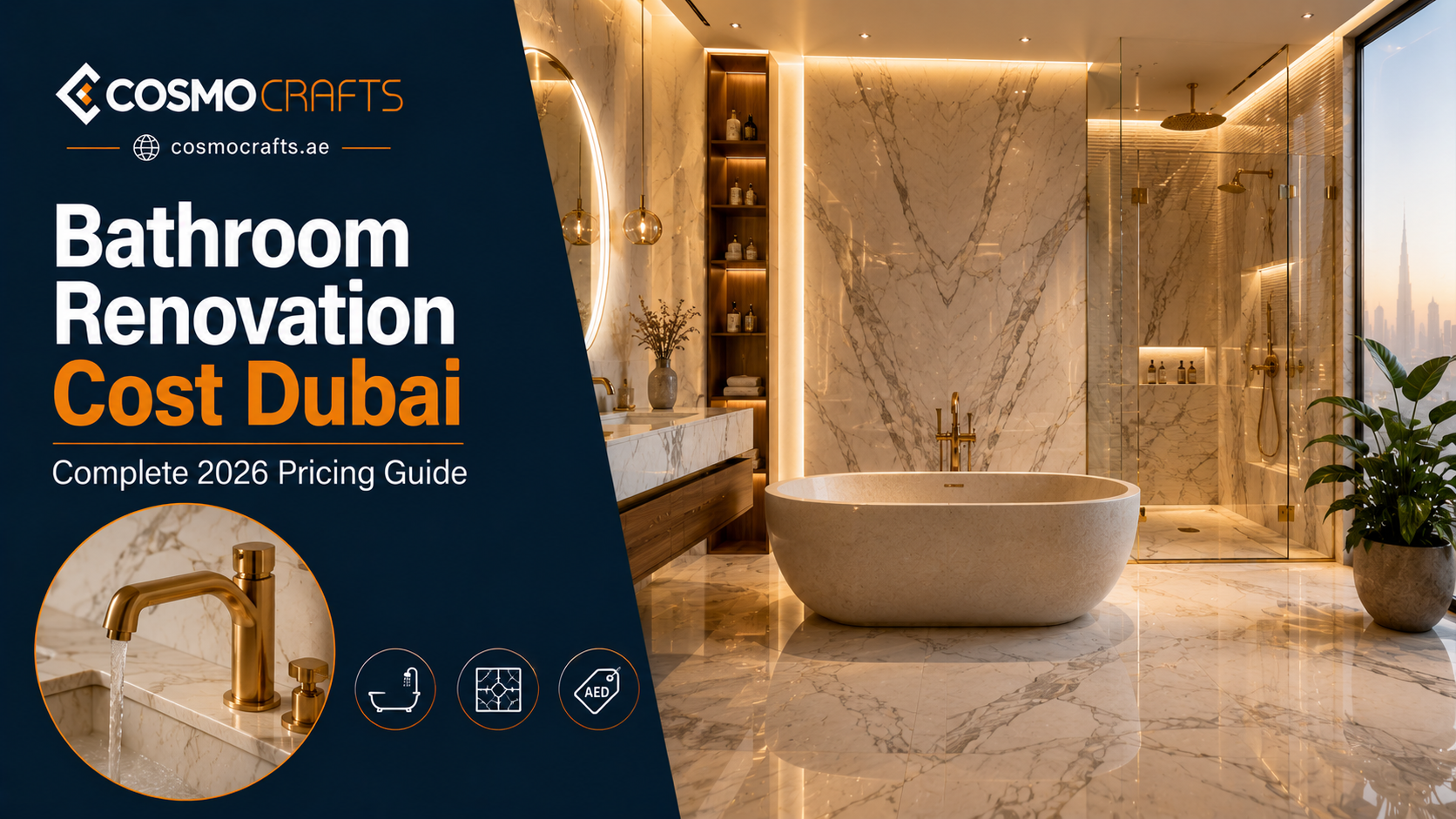 Bathroom Renovation Cost Guide - Dubai