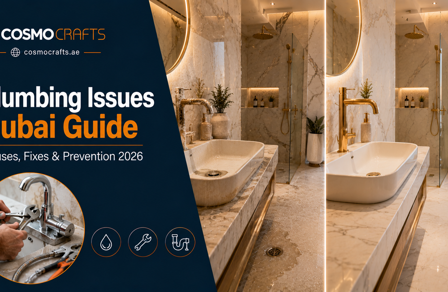 Common Plumbing Issues Dubai Homes — 2026 Guide