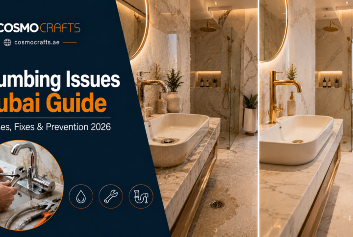 Common Plumbing Issues Dubai Homes — 2026 Guide