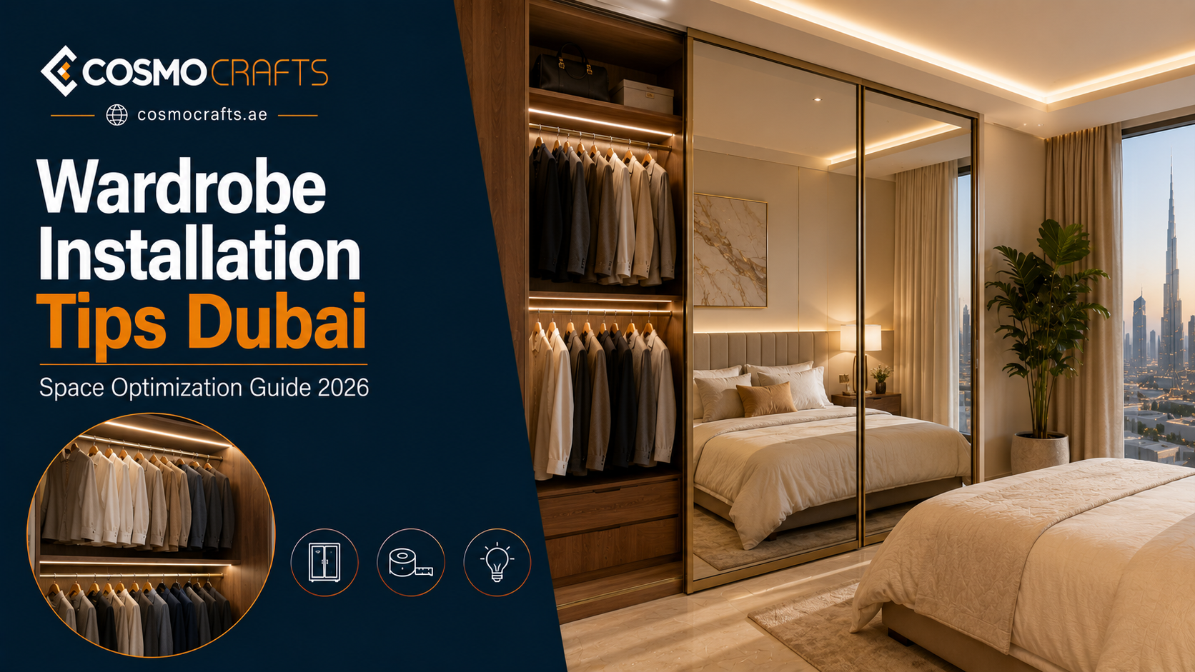 Wardrobe Installation Tips For Small Bedrooms