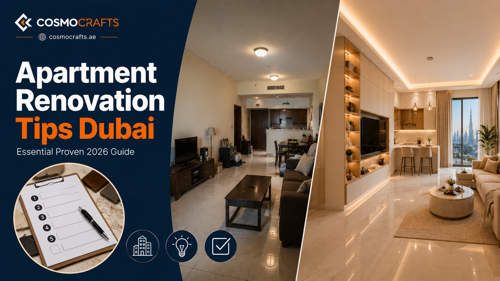 Apartment Renovation Tips - Dubai Guide