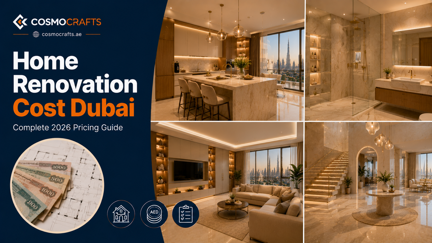 Full Home Renovation Cost Dubai