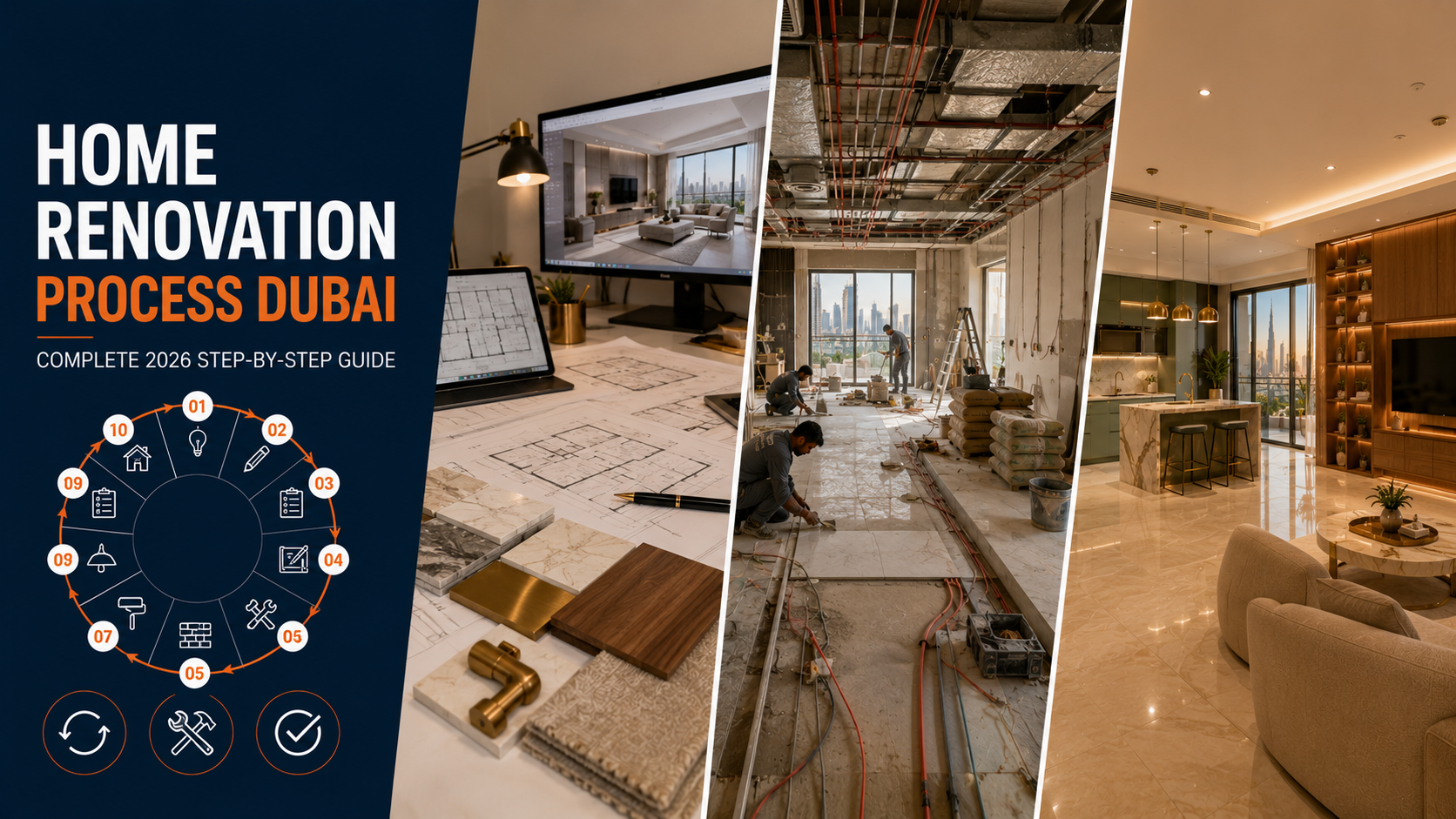Step By Step Home Renovation Process In Dubai